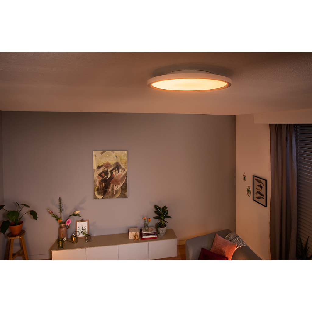 Philips Hue Aurelle Panel rund 21W loftlampe Ø39,5