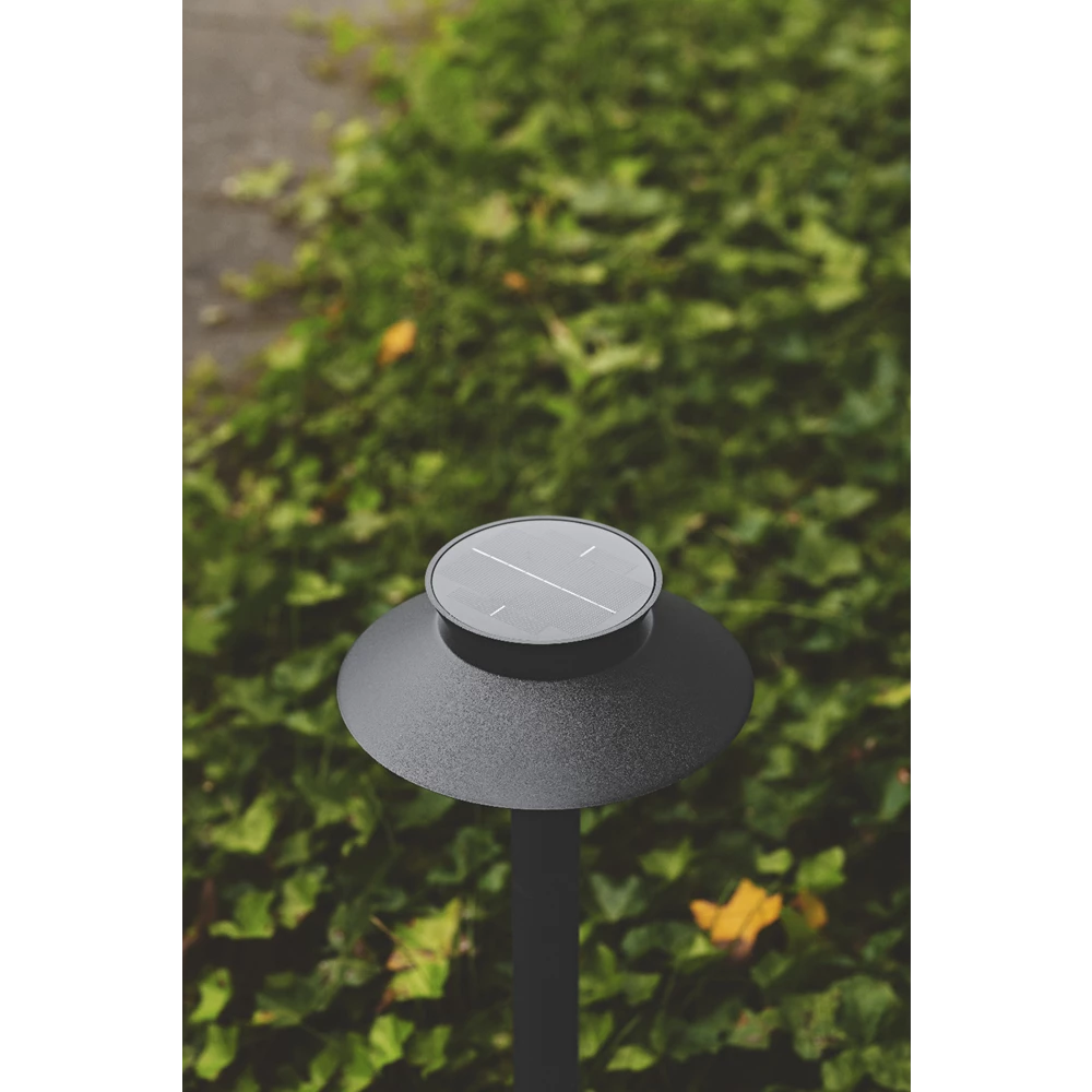 Nordlux Justina Solar Havelampe Sort