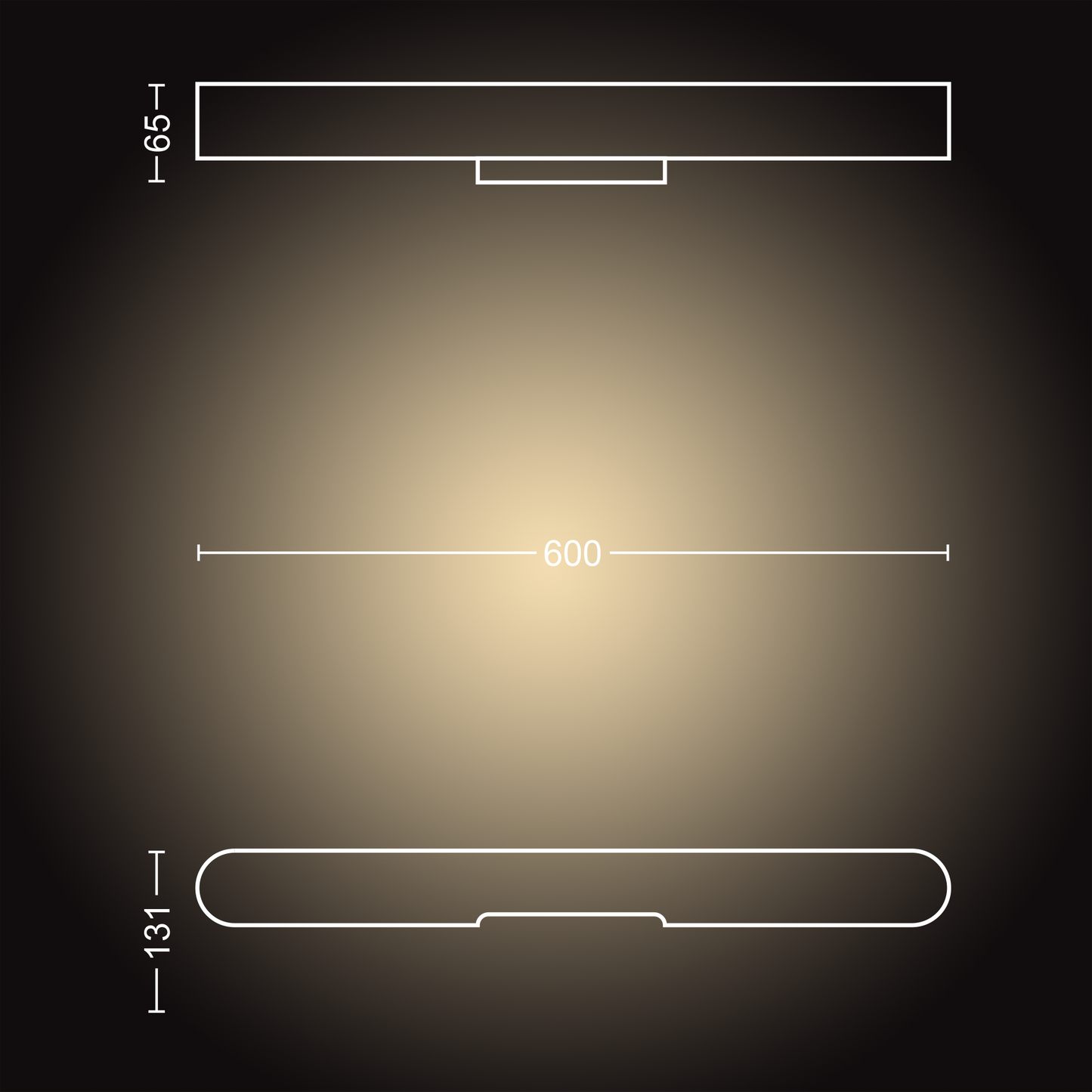 Philips Hue Adore Hue Væglampe
