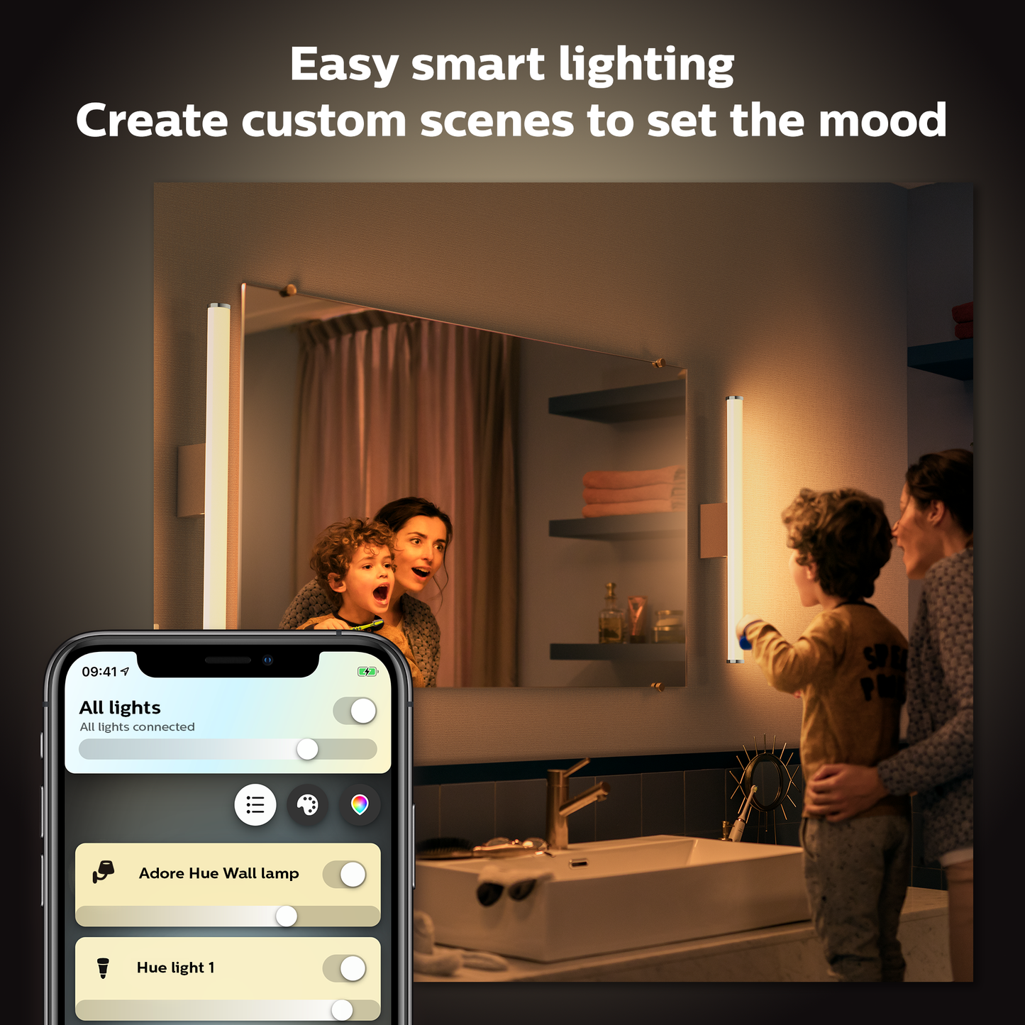 Philips Hue Adore Hue Væglampe L:67.5