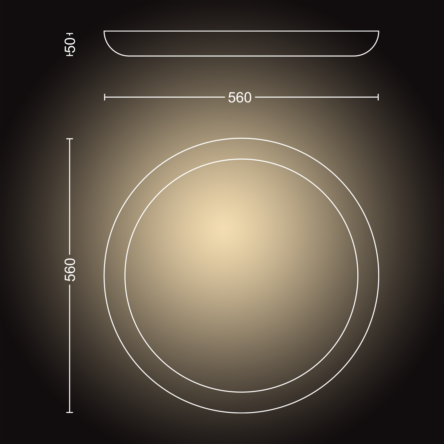 Philips Hue Adore Væglampe m. Spejl