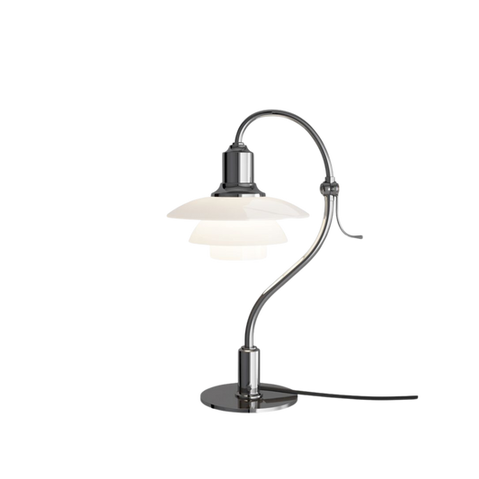 Louis Poulsen PH 2/2 Bordlampe Spørgsmålstegn krom - Special edition