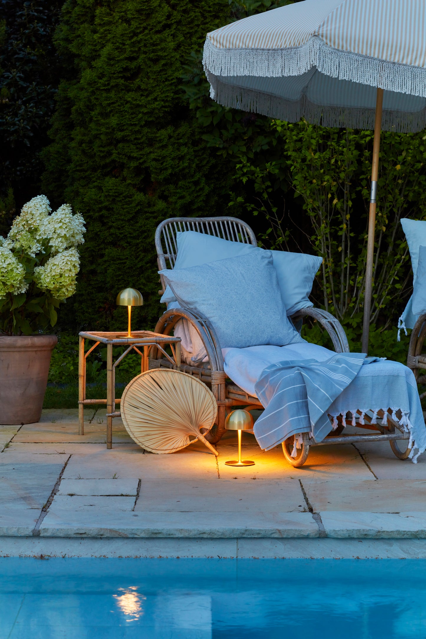 Sirius Tim Genopladelig H22cm, Messing