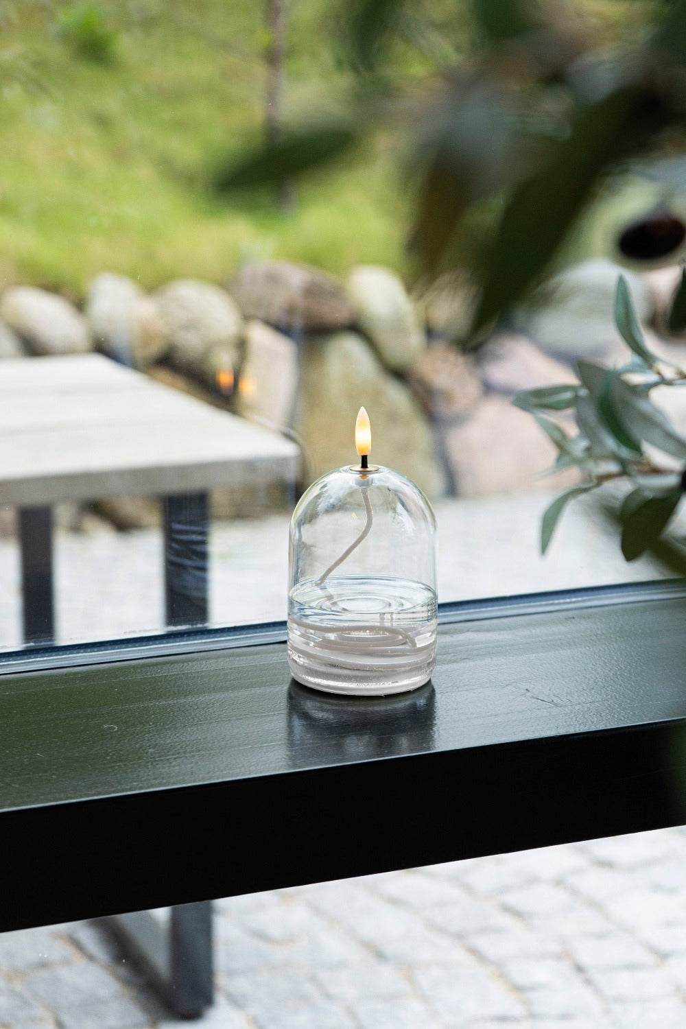 Sirius Dea Olielampe genopladelig – glasdekoration