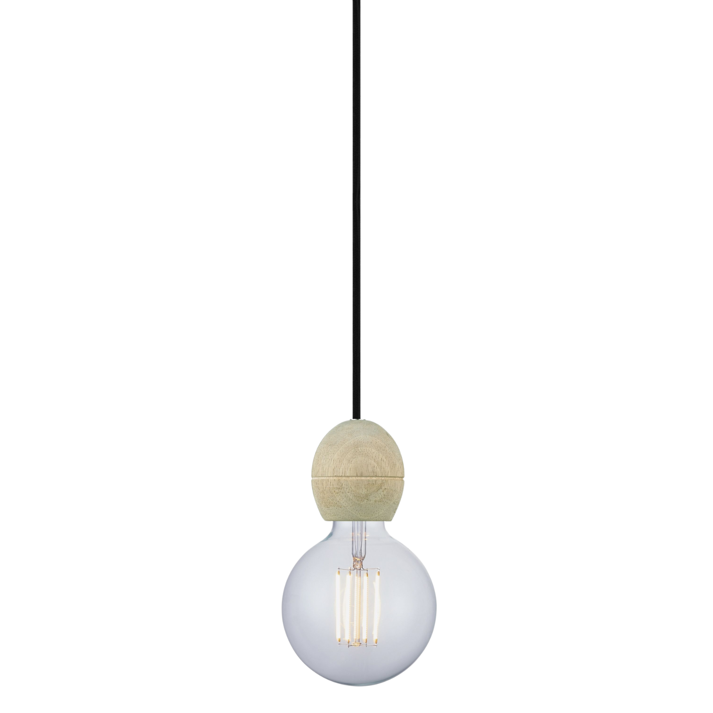 Halo Design Light Fatningssæt Pendel - Light Wood