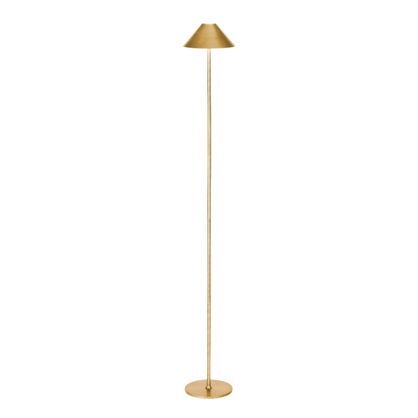 Halo Design - Mysig uppladdningsbar golvlampa ø19 Antik mässing Batteri Fra