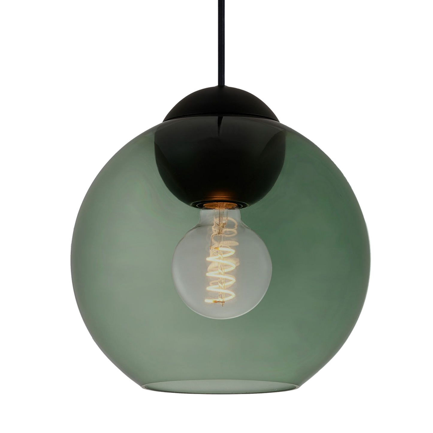 Halo Design Bubbles Pendel Ø24 - Grön/Matt Svart