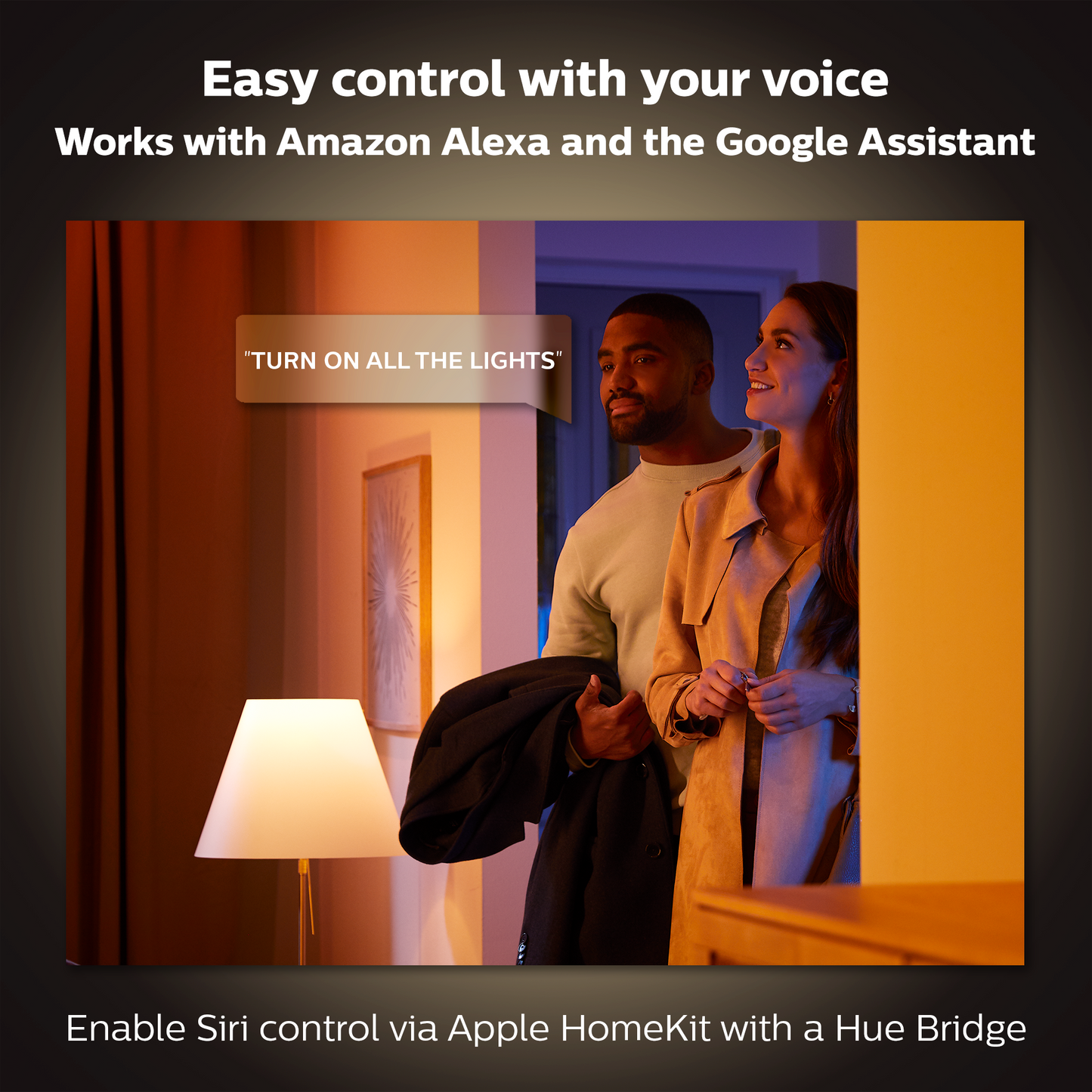 Philips Hue amaze pendel - sort