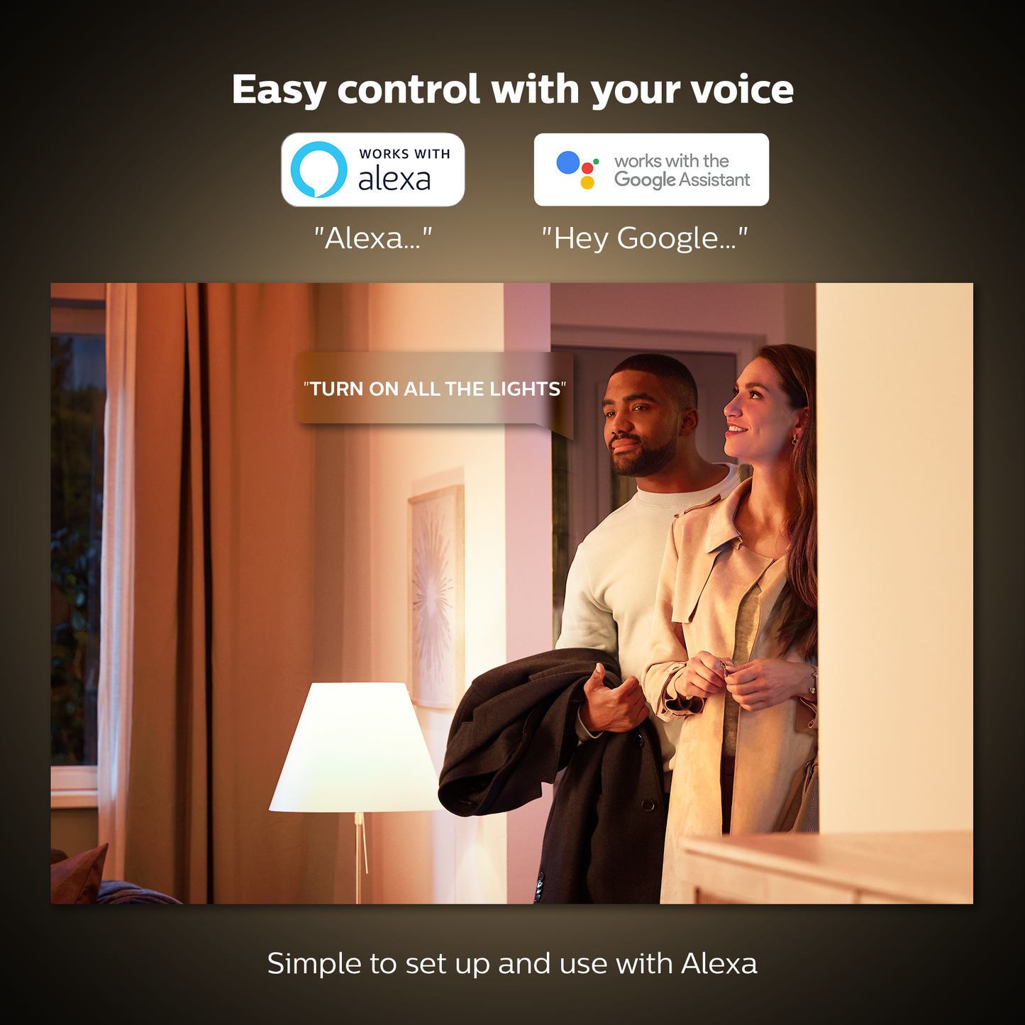 Philips Hue Sana Hue Væglampe - Sort