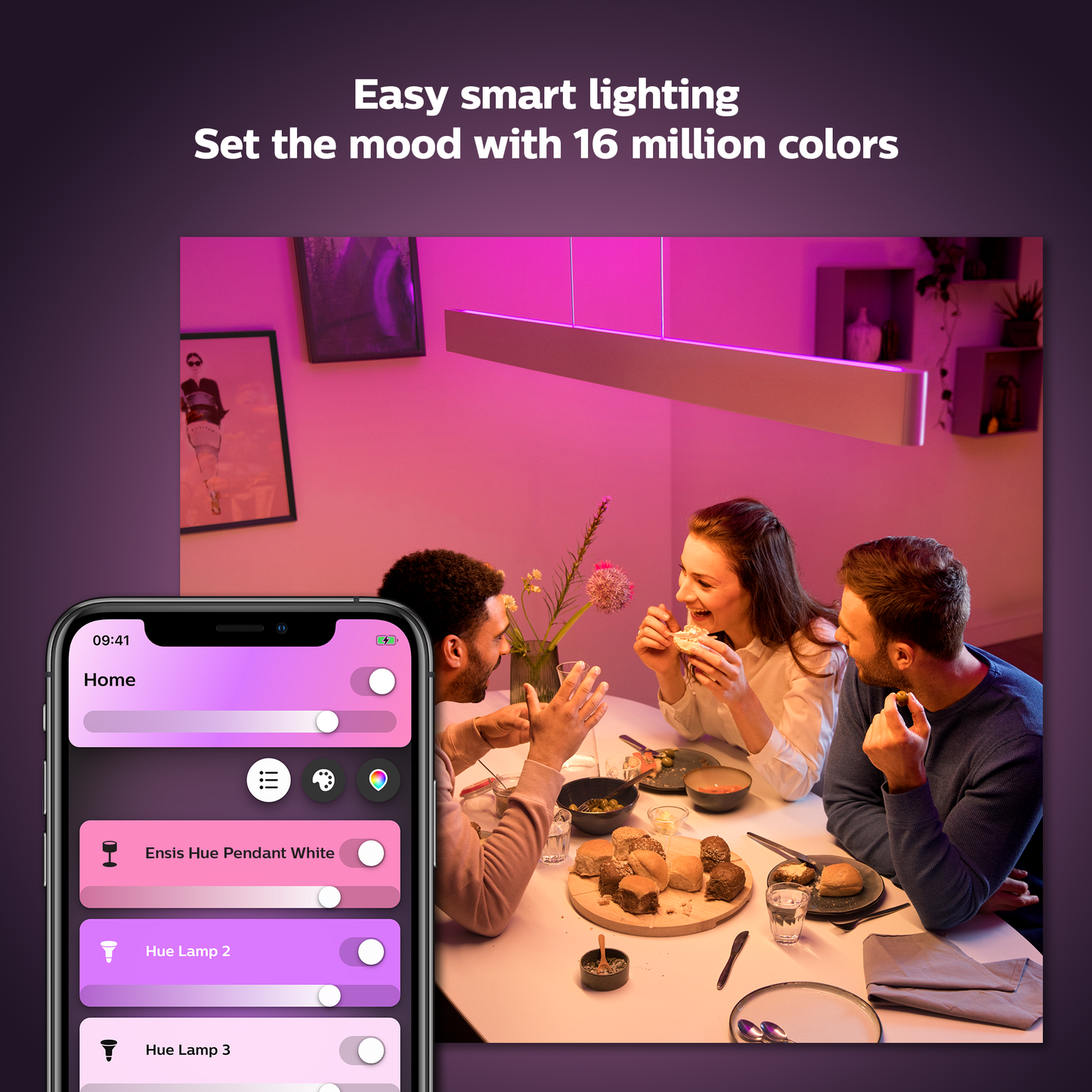 Philips Hue Ensis Hue Pendel - Hvid