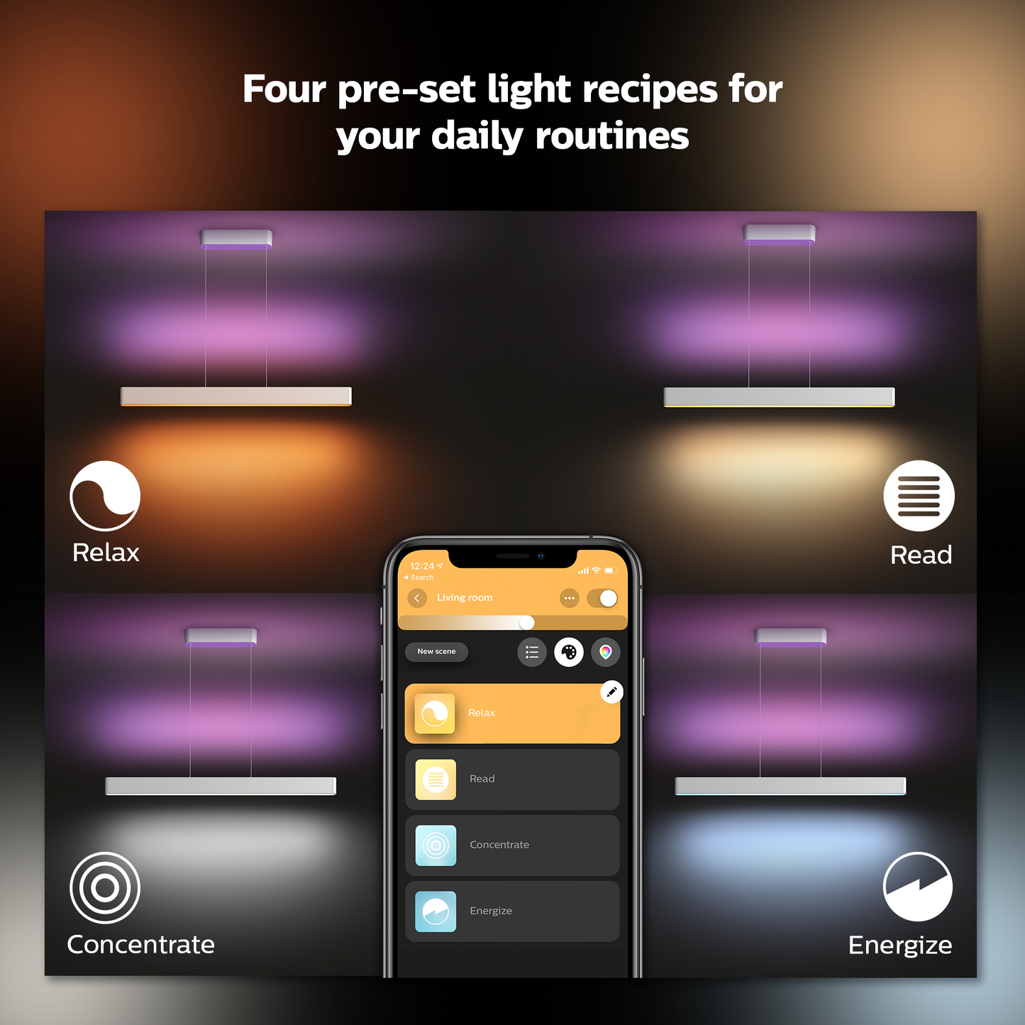 Philips Hue Ensis Hue Pendel - Hvid