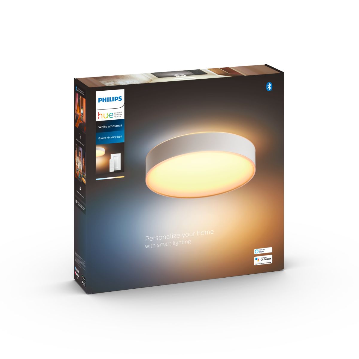 Philips Hue Enrave M loftlampe - Hvid