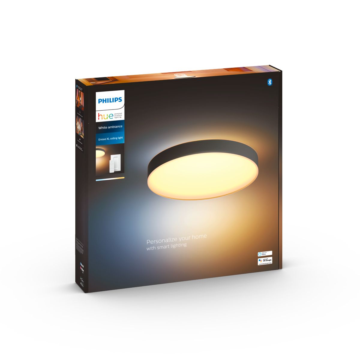 Philips Hue Enrave loftlampe i sort XL