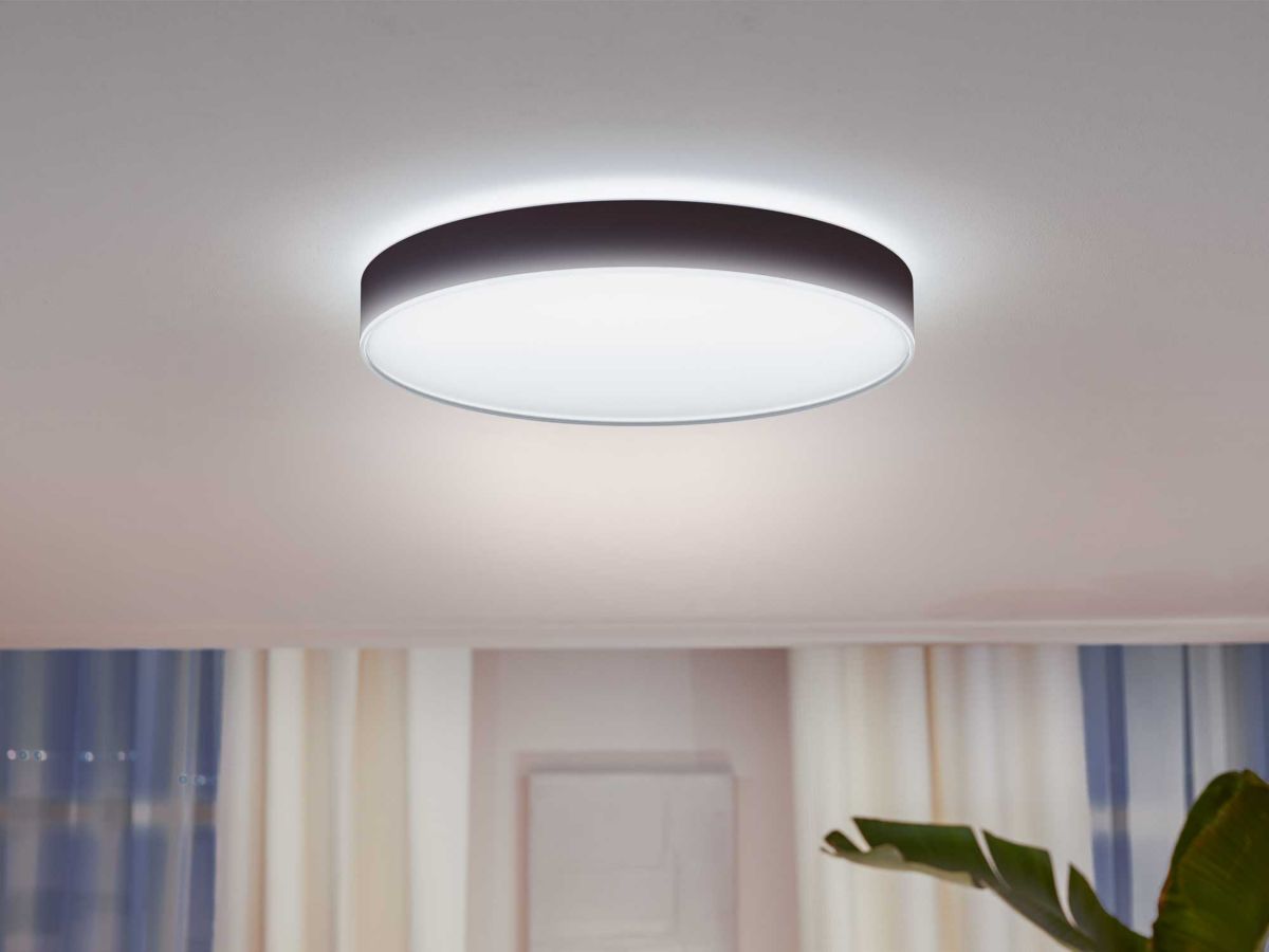 Philips Hue loftlampe i stue