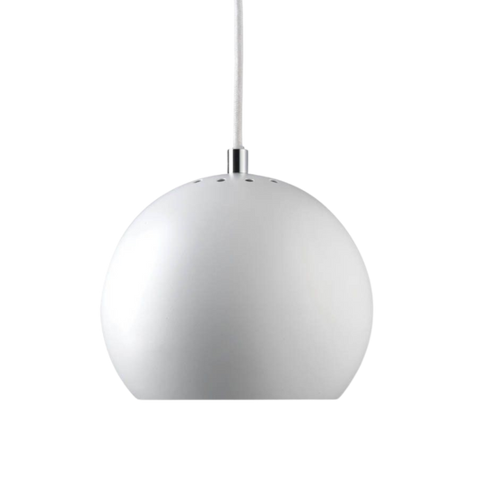 FRANDSEN - Ball Pendel Ø18 Mat Hvid