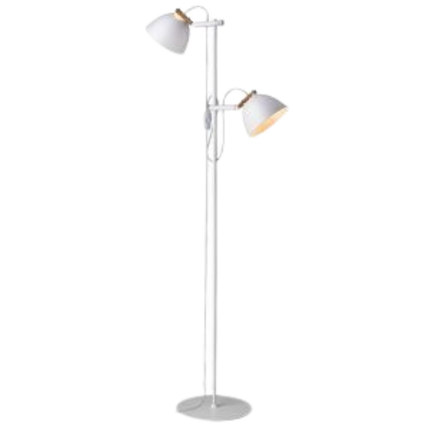 Halo Design Aarhus Golvlampa 2 Lamphuvuden - Vit