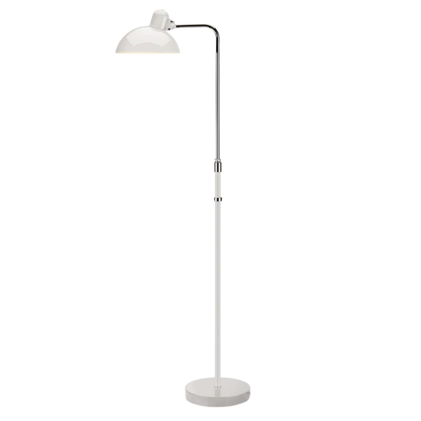 Fritz Hansen Kaiser Idell Gulvlampe 6580-F Hvid Glans