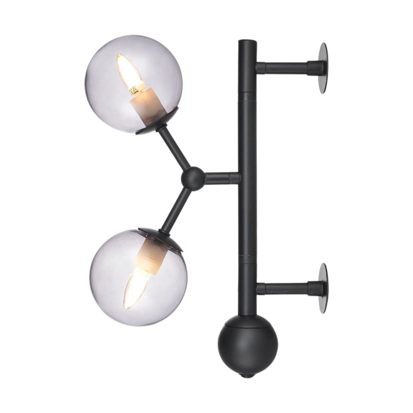 Halo Design Atom Vägglampa - Rök