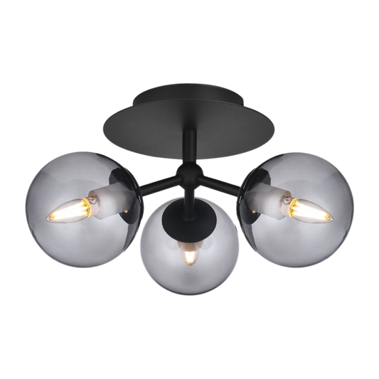 Halo Design Atom Trio Loftlampe - Smoke