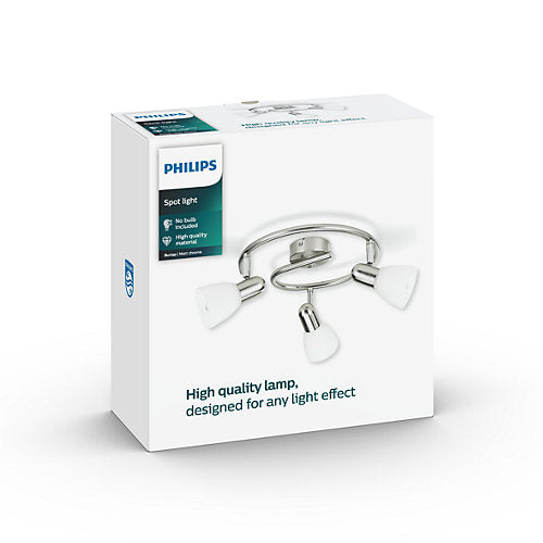 Philips Burlap-platta/spiralnickel 3*40W 230Vbar/rör nickel 2x40W 230V