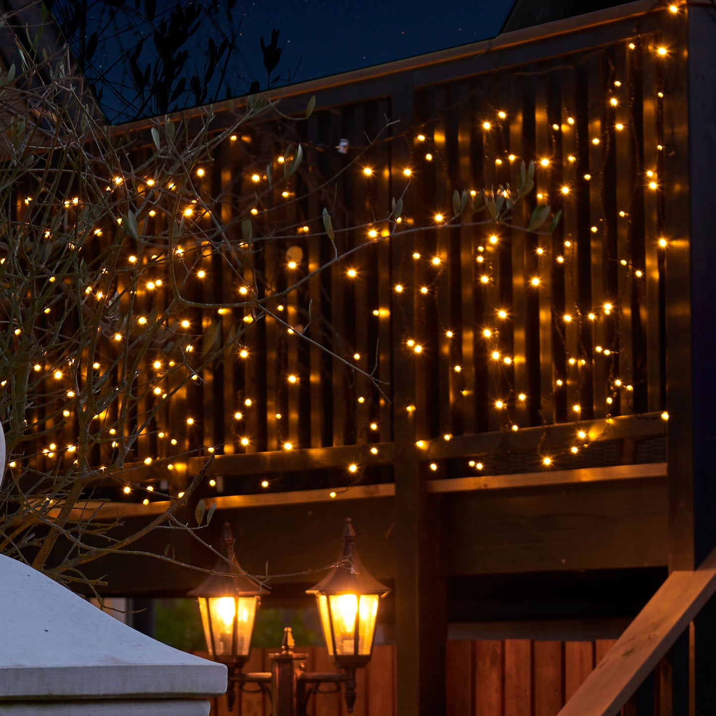 Sirius Top-Line Supplement gardin sæt 100L Lyskæde