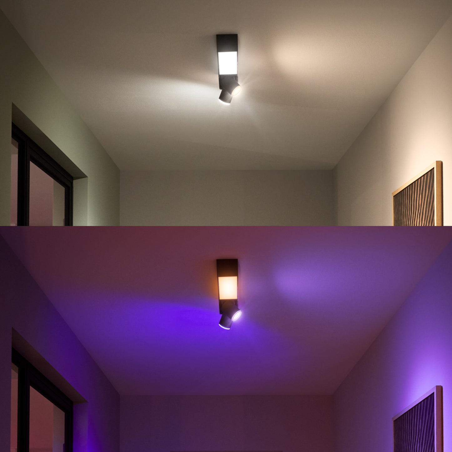 Philips Hue Centris Hue Loftlampe 2-Spot - Sort