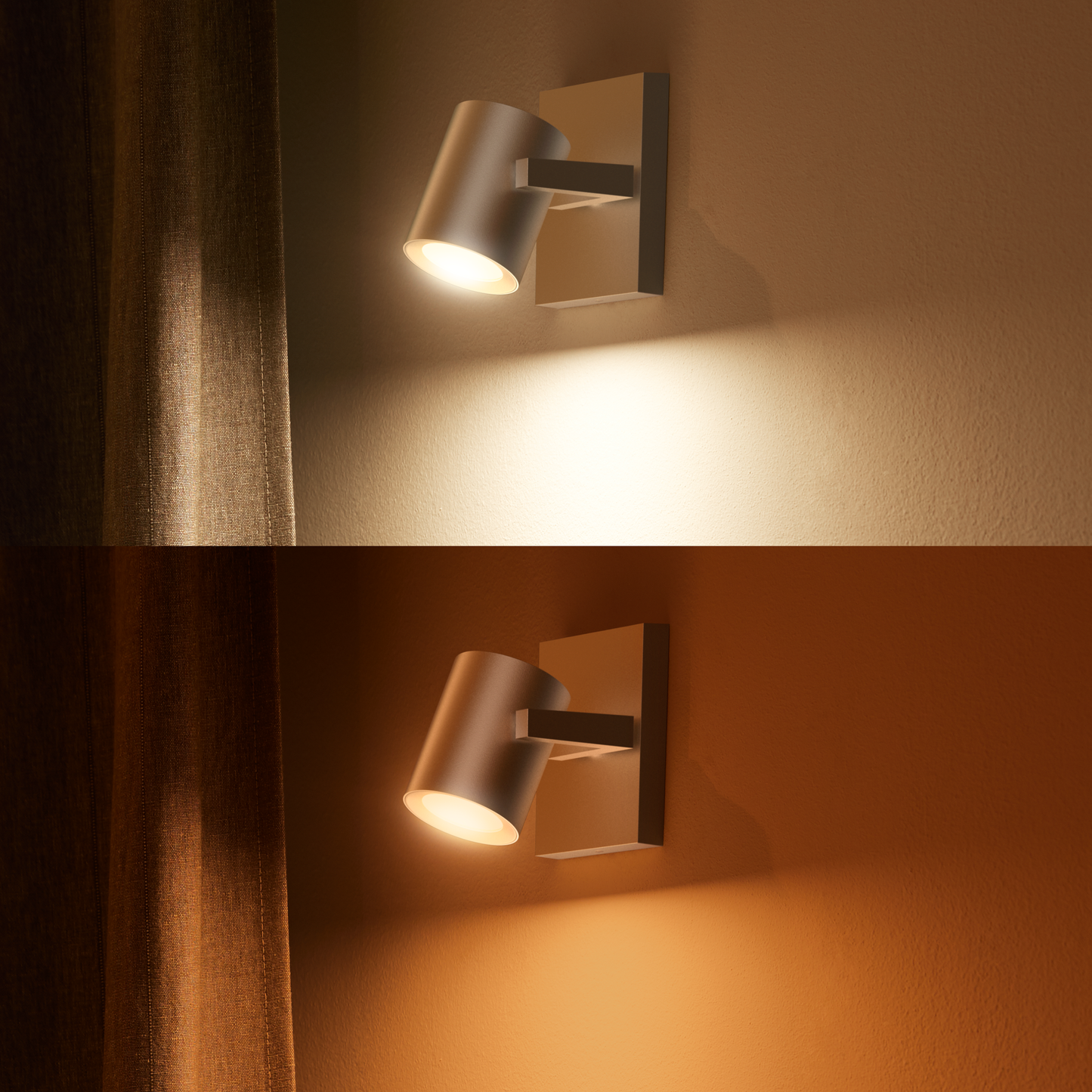 Philips Hue Argenta Hue Loftlampe Enkelt Spot - Aluminium