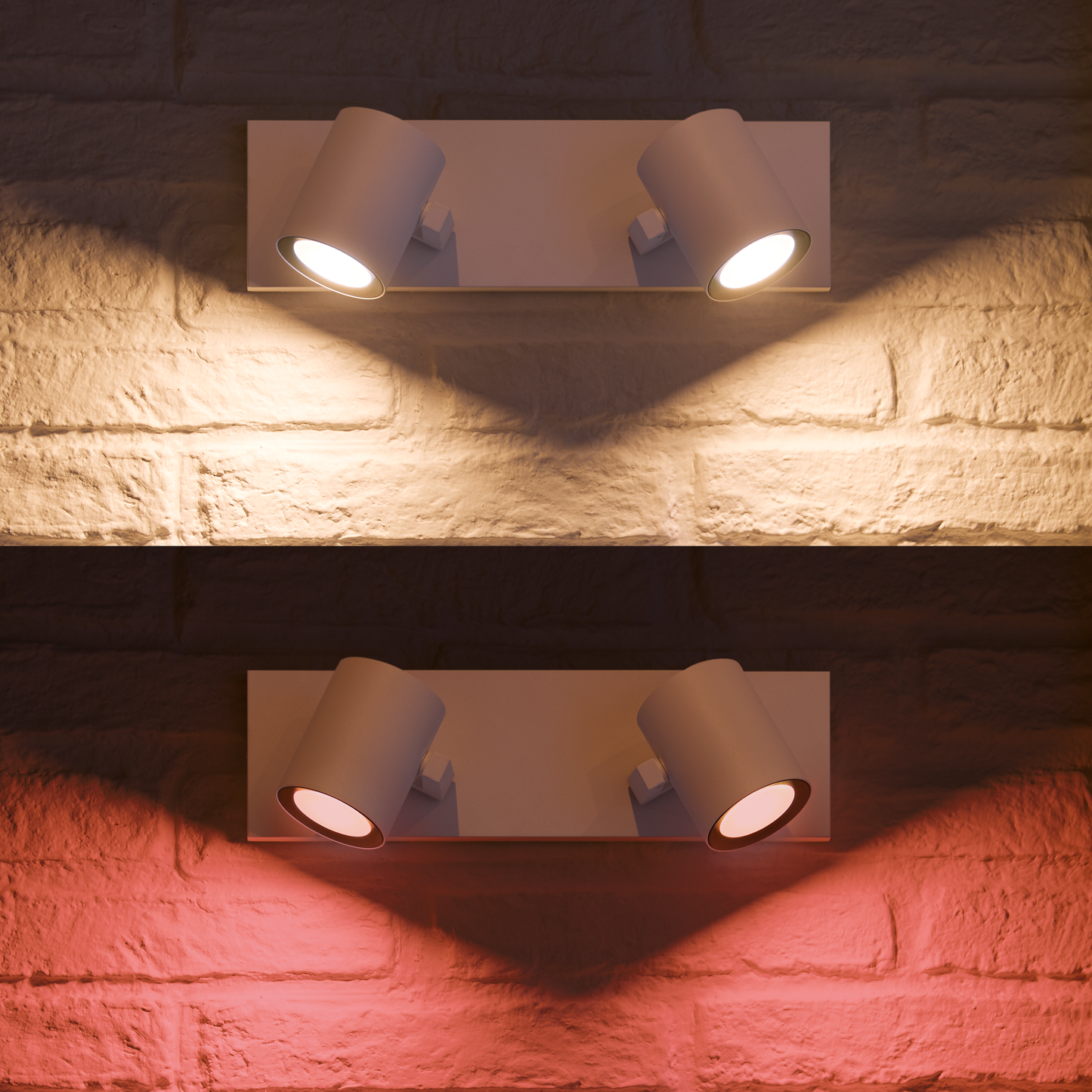 Philips Hue Argenta Hue Loftlampe 2-Spot - Hvid