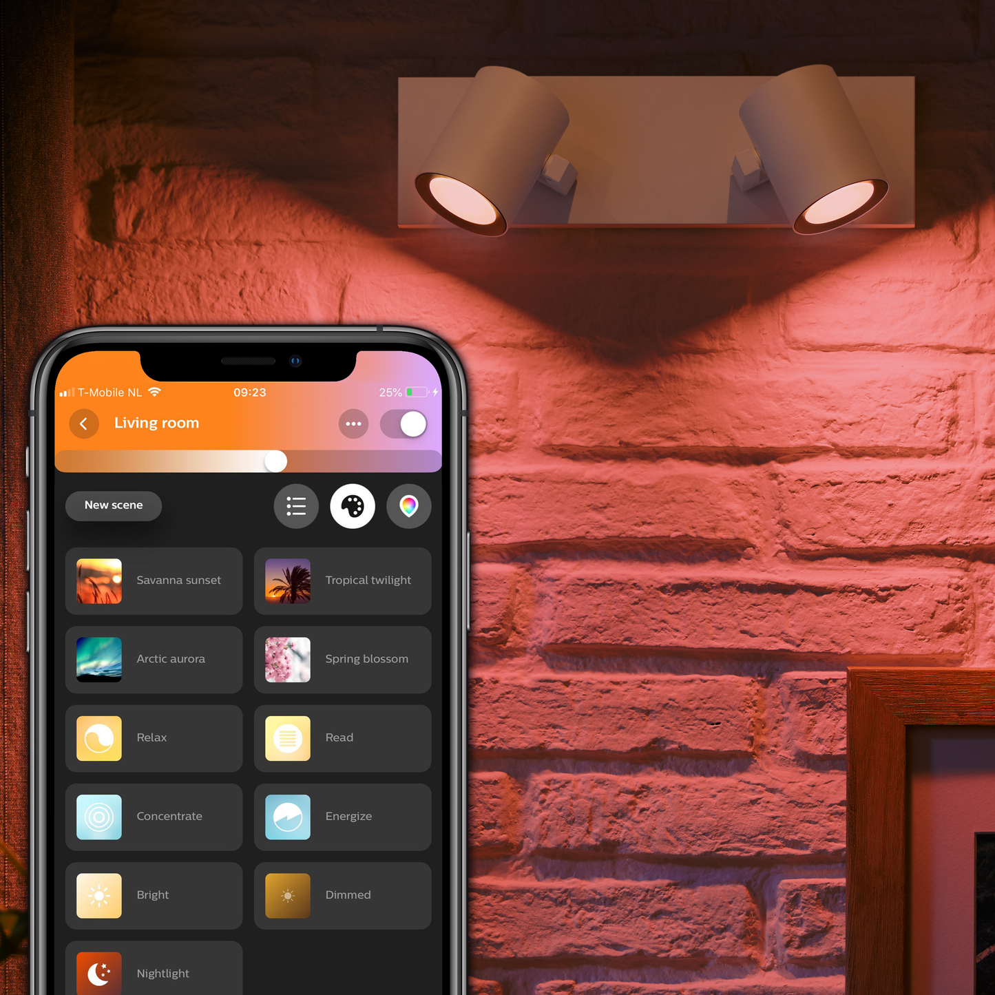 Philips Hue Argenta Hue Loftlampe 2-Spot - Hvid