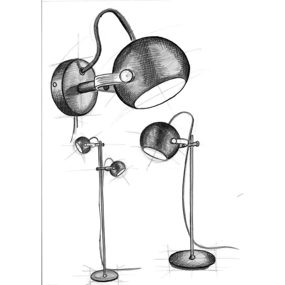 Halo Design DC Bordslampa - Svart