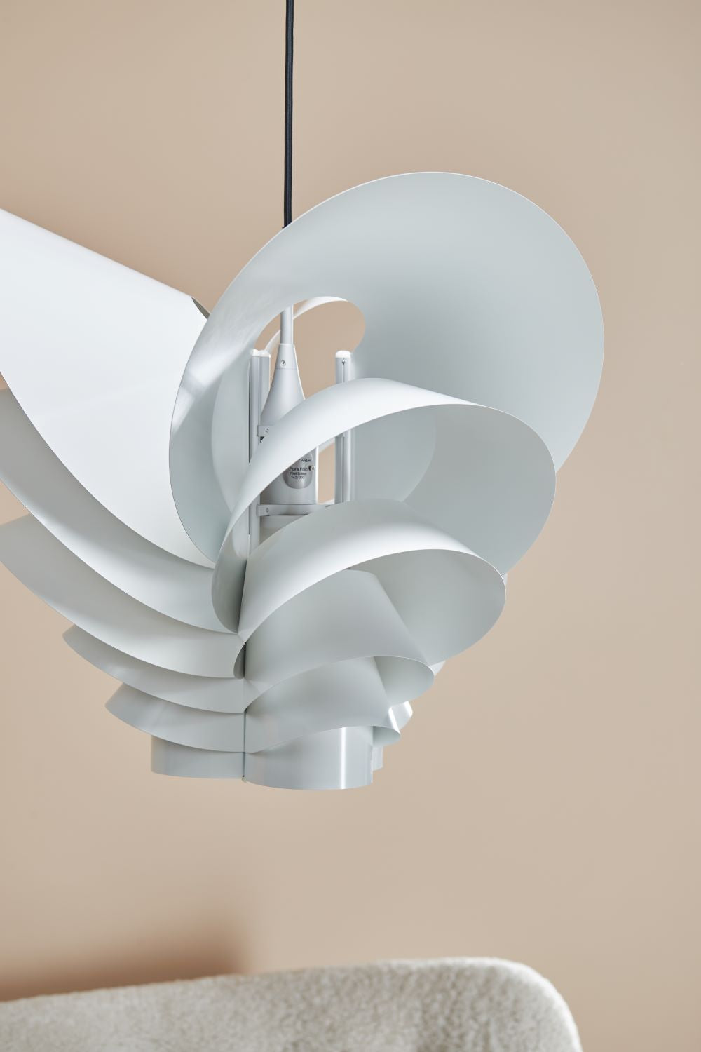 Piet Hein FLORA FOLIO 650P lampe i hvidt design