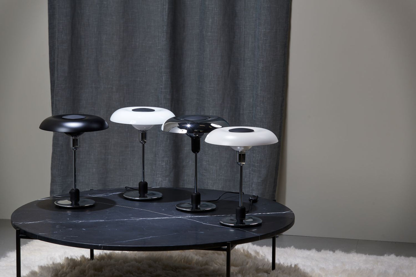 Piet Hein RA250 mm DESK metal SORT