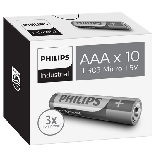 Philips batterier 10xAAA 1,5V