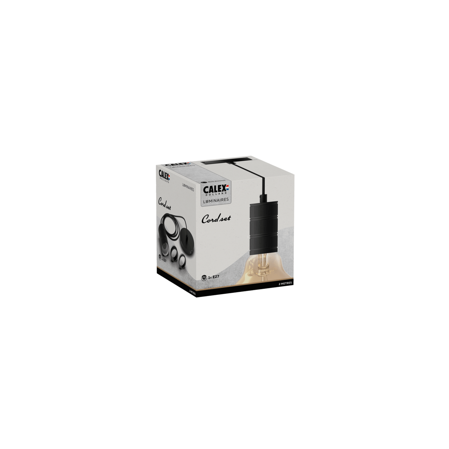 Calex Retro pendel sort