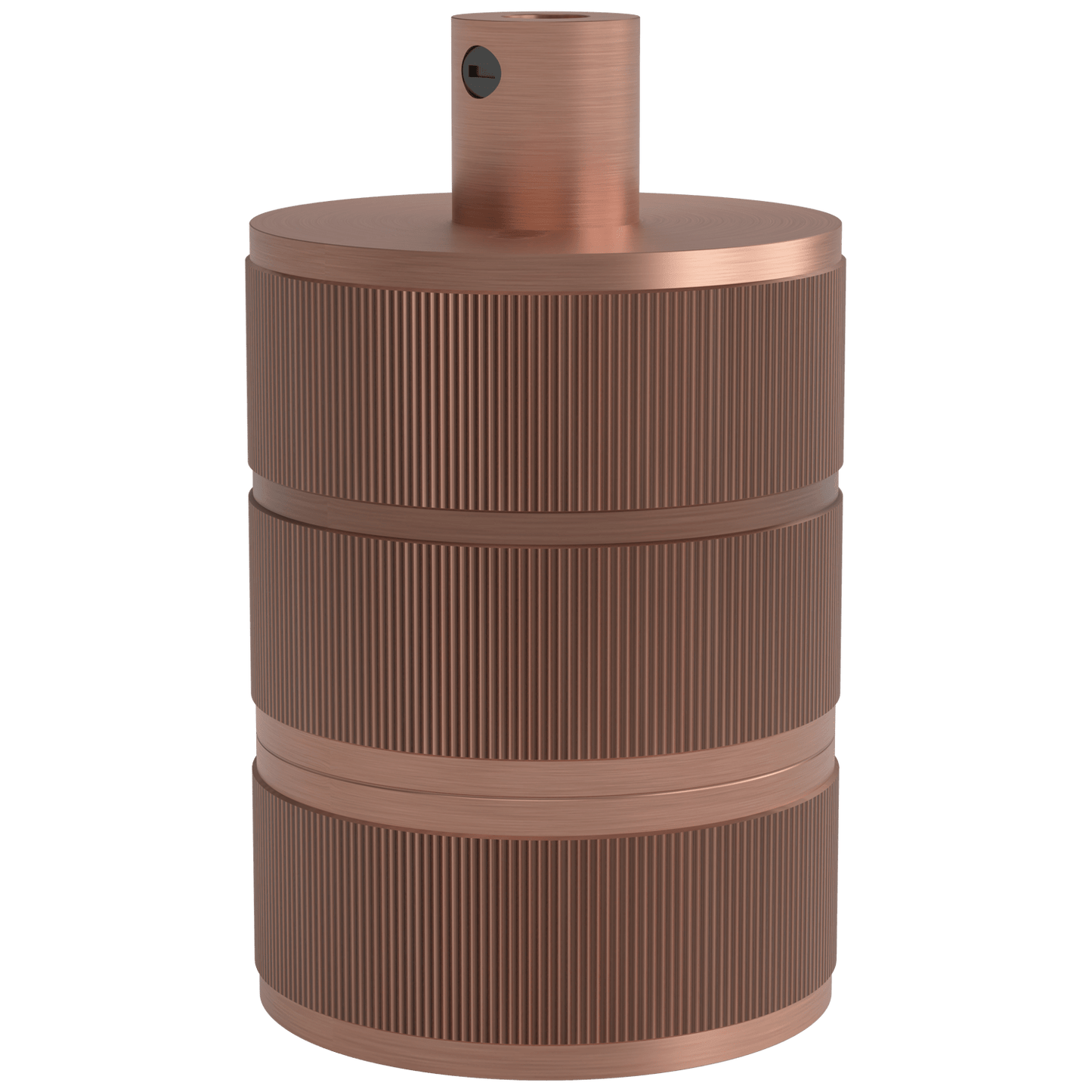 Calex holder e27 cylinder clamp Kobber