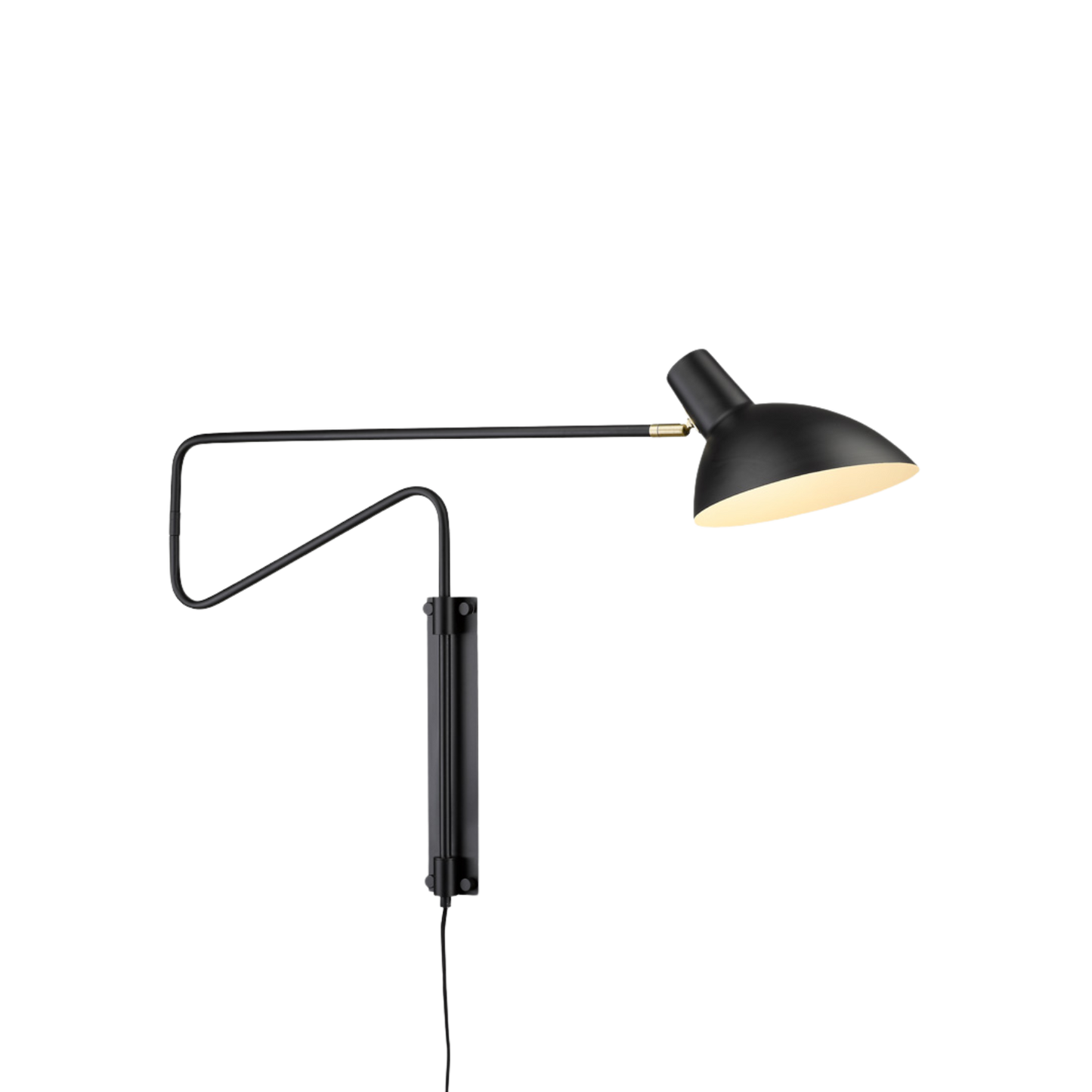 Halo Design Metropole Deluxe Vägglampa Medium- Svart