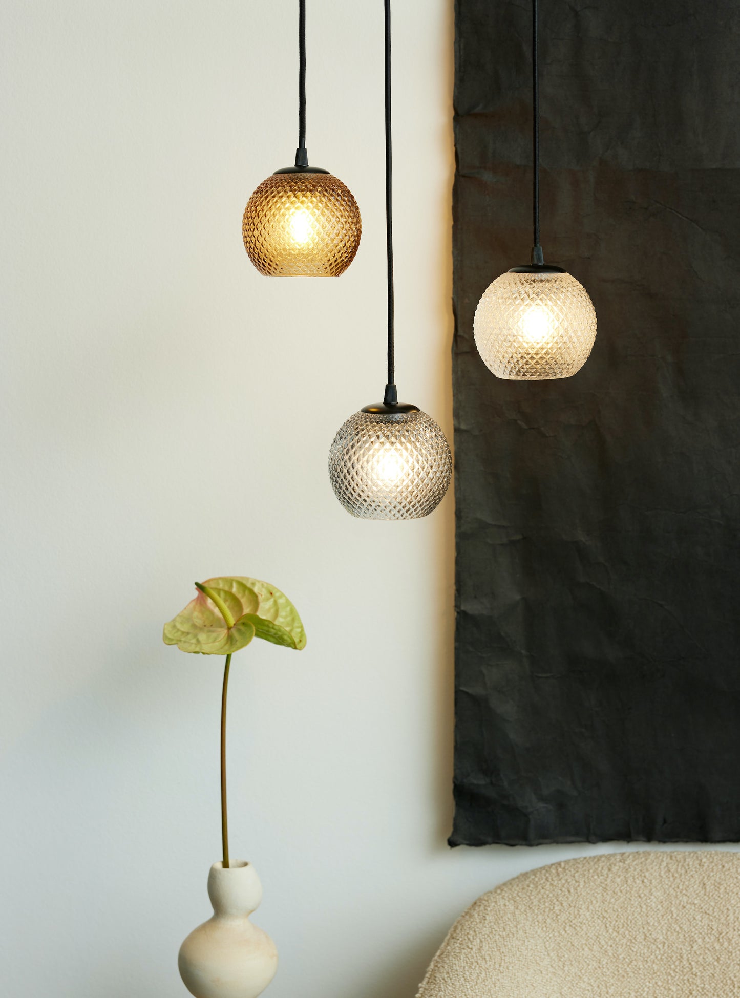 Halo Design Nobb boll liten Ø12 - Amber