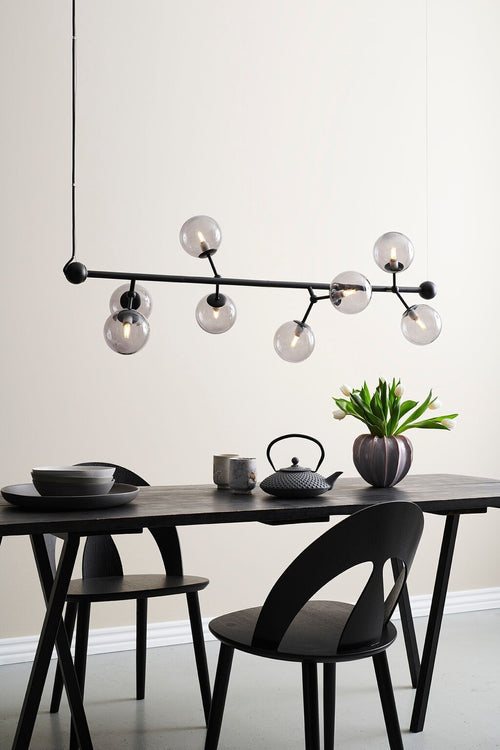 Halo Design Atom Vandret Pendel Small - Smoke