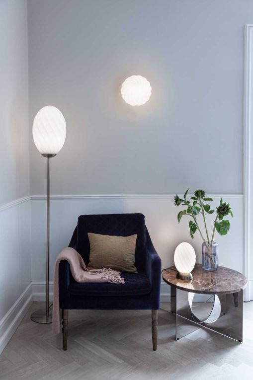 Halo Design Twist Vägg-/taklampa - Antik mässing