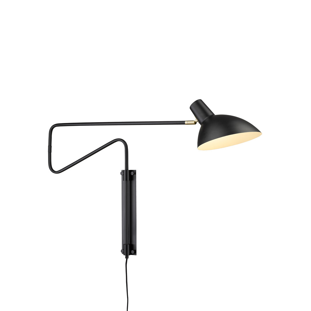 Halo Design Metropole Deluxe Vägglampa Medium- Svart