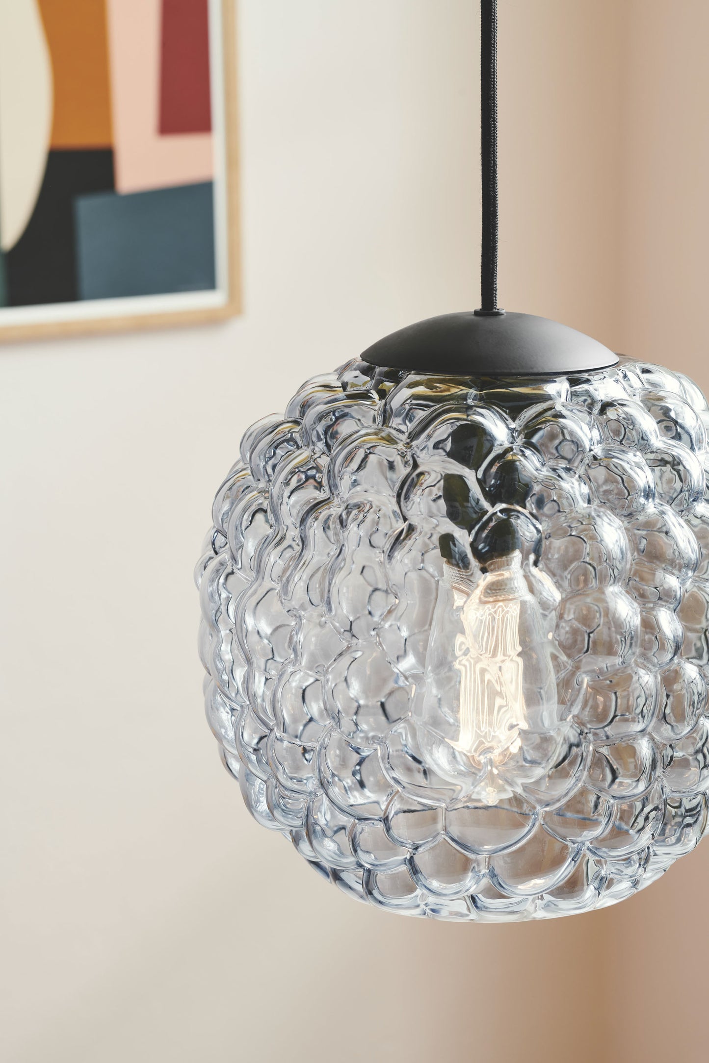 Halo Design Grape Pendel Ø15 - Klar