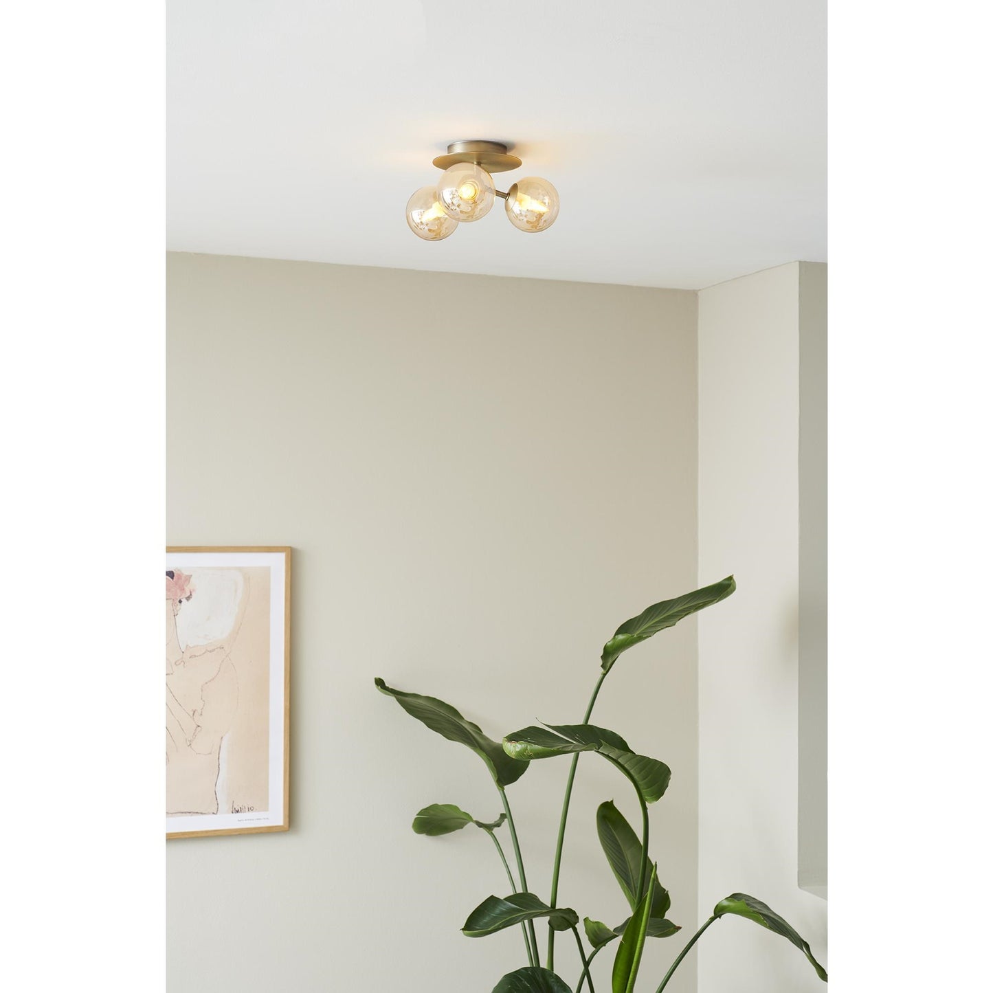 Halo Design Atom Trio Loftlampe - Smoke