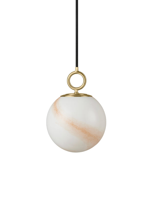Halo Design Stockholm pendel Ø18 - Marble Brown