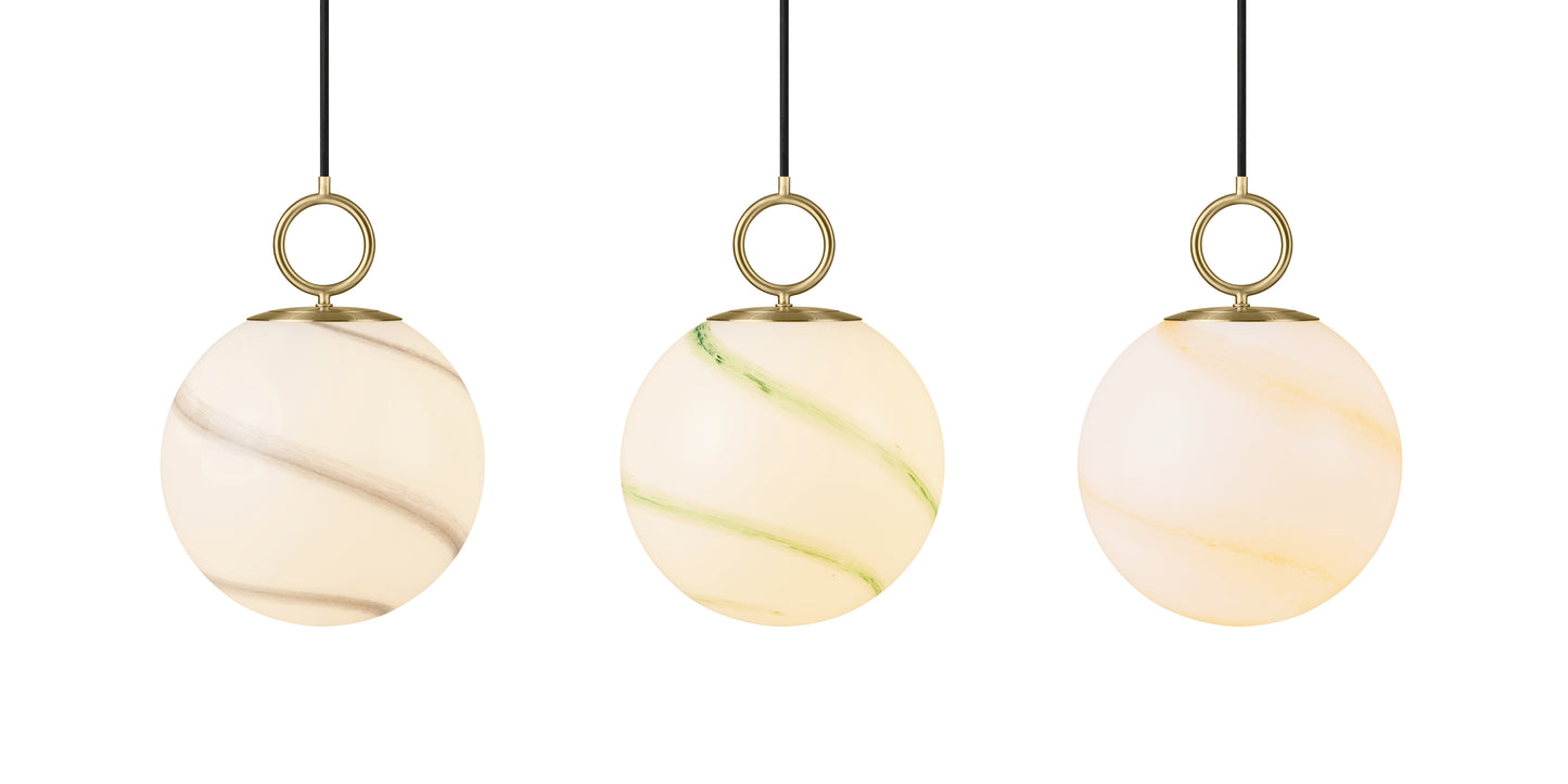 Halo Design Stockholm taklampa Ø30 - Marmorgrön
