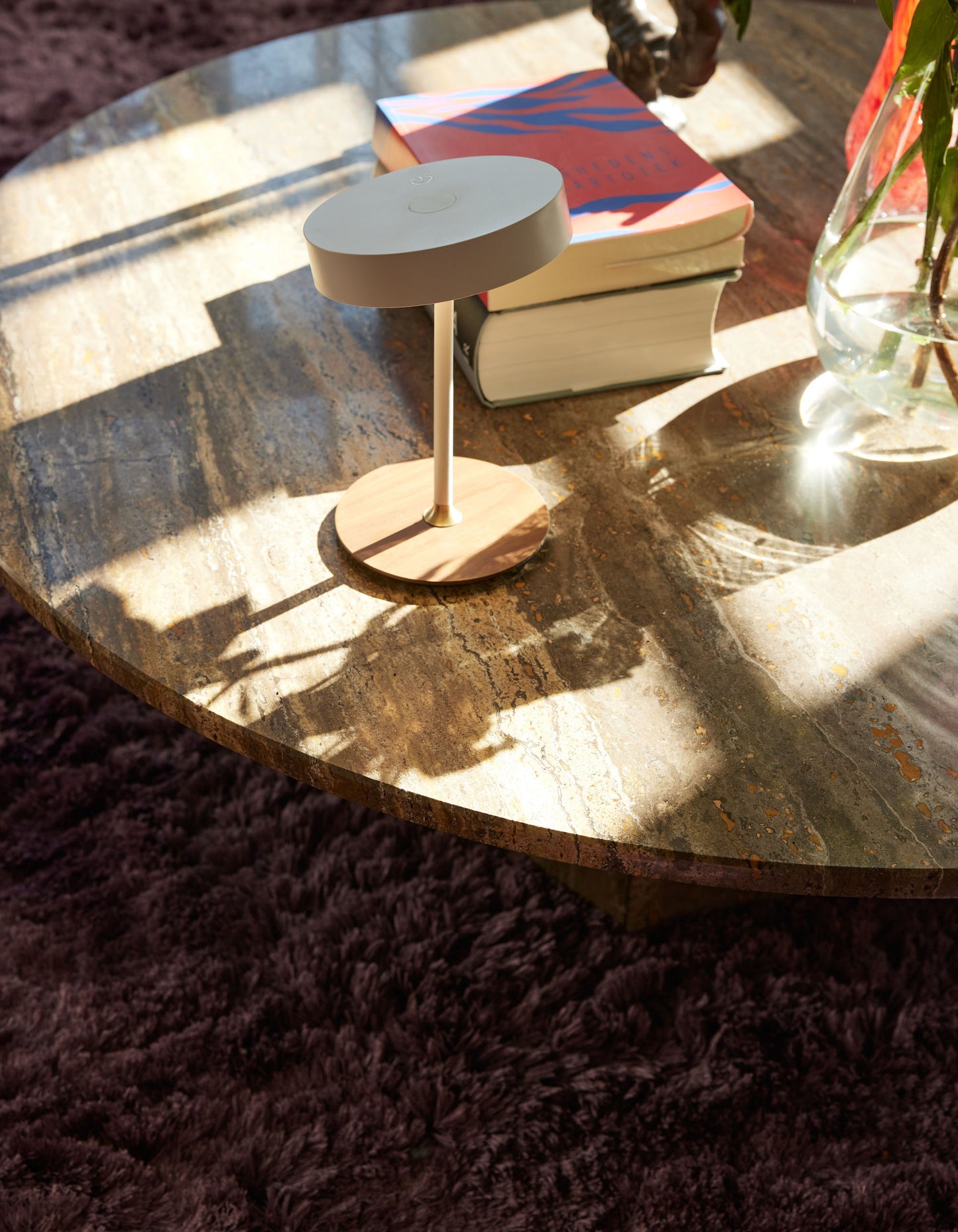 Halo Design - On The Move - batteri bordslampa Ø13 – Varmvit