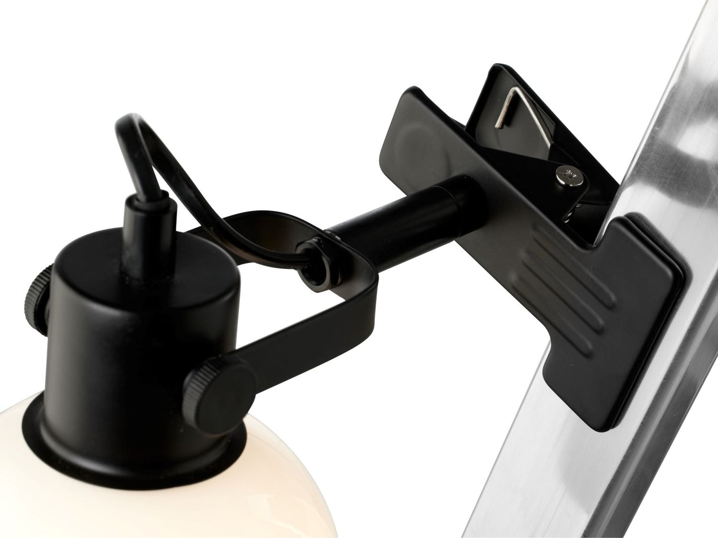 sort bordlampe halo design