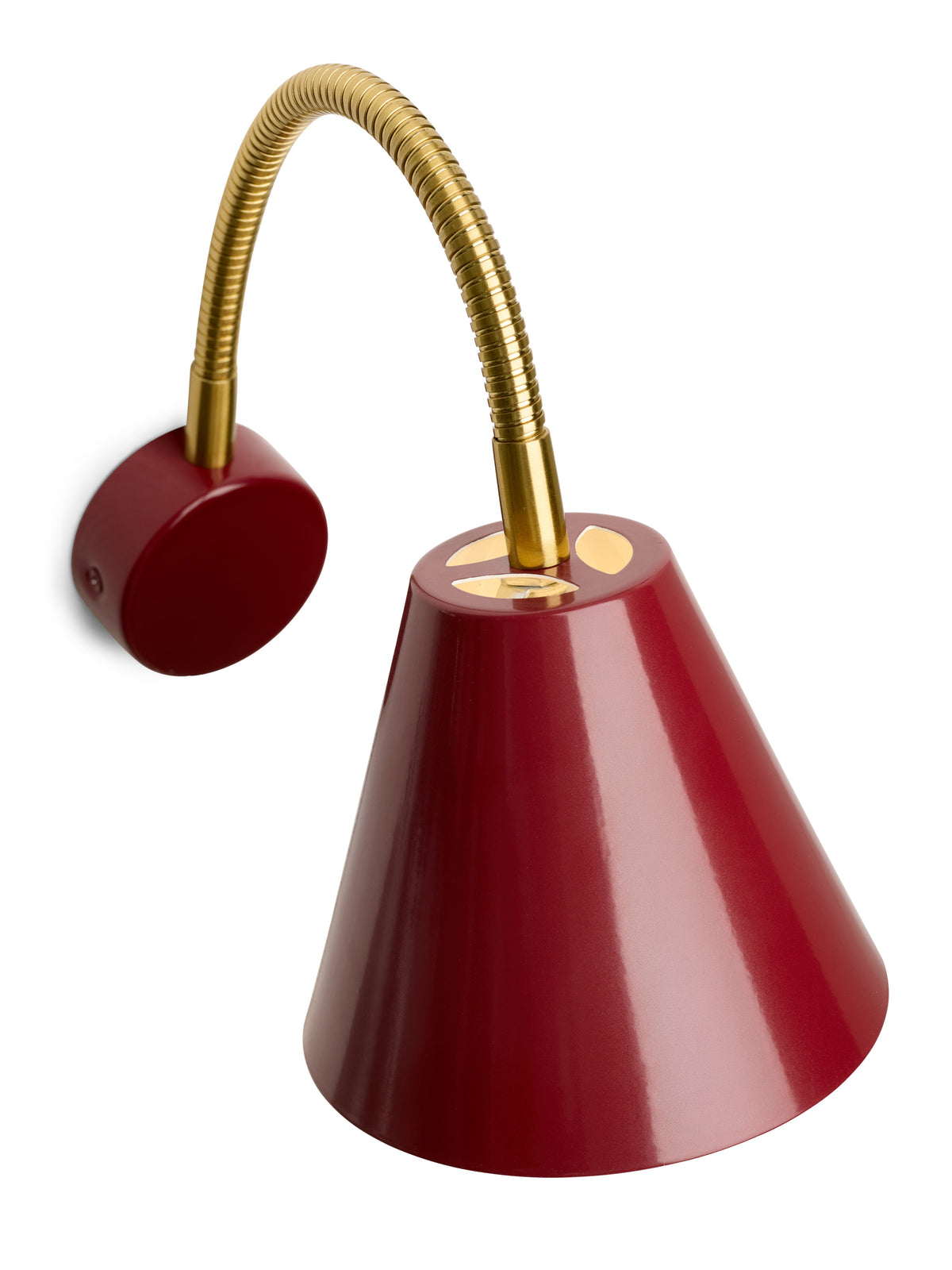 Halo Design Hygge Væglampe Ø 12cm - Merlot rød