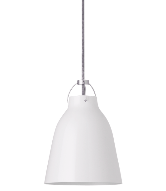Caravaggio P1 ø165mm vit högglans