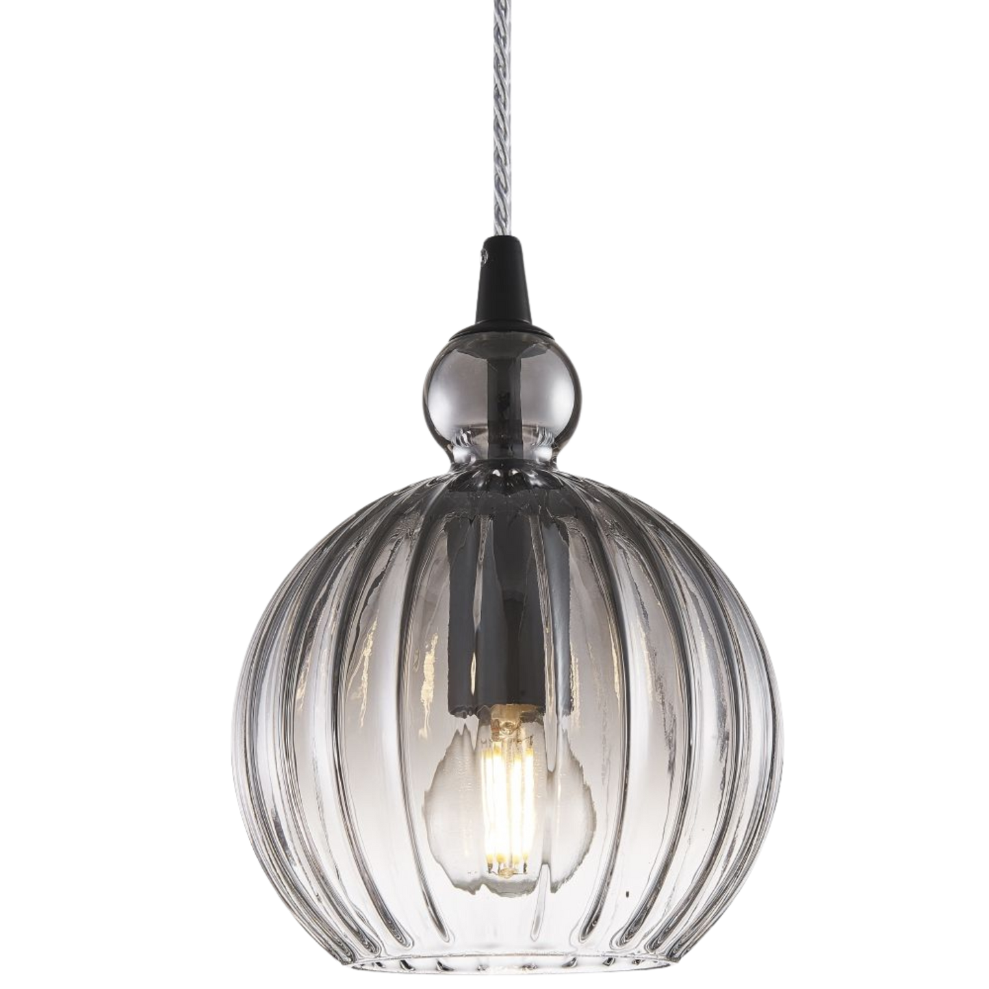 Halo Design Ball Ball Pendel Ø15 - Smoke