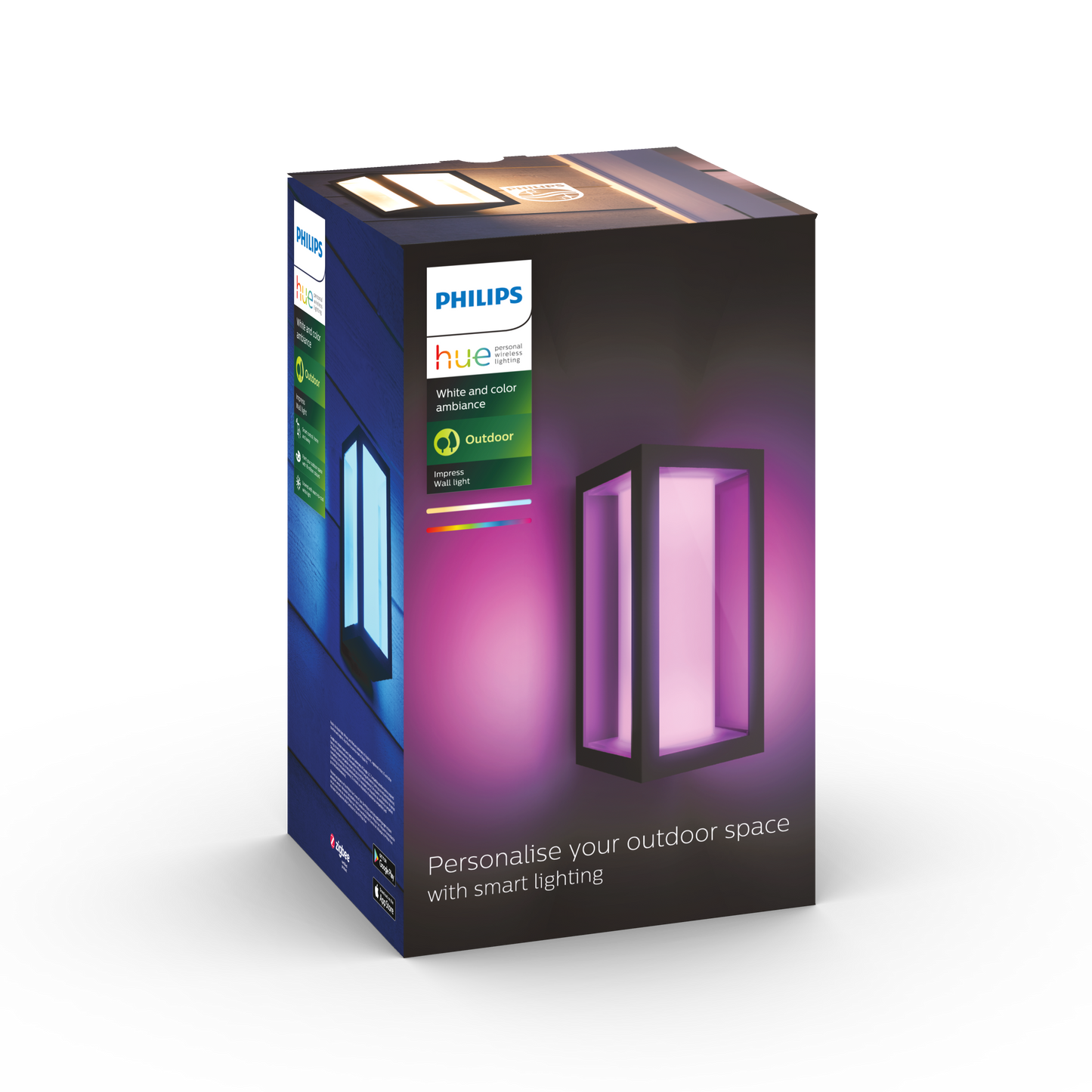 Philips Hue - Impress Udendørs Væglampe